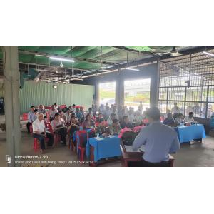 Đại Hội Thành Viên Hợp Tác Xã Dịch Vụ Nông Nghiệp Tịnh Thới 2024 – Phương Hướng Hoạt Động 2025